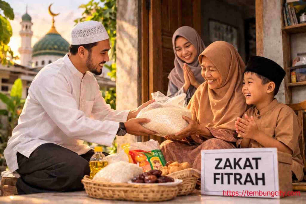 Zakat fitrah merupakan salah satu kewajiban bagi setiap Muslim yang dilaksanakan pada akhir bulan Ramadan