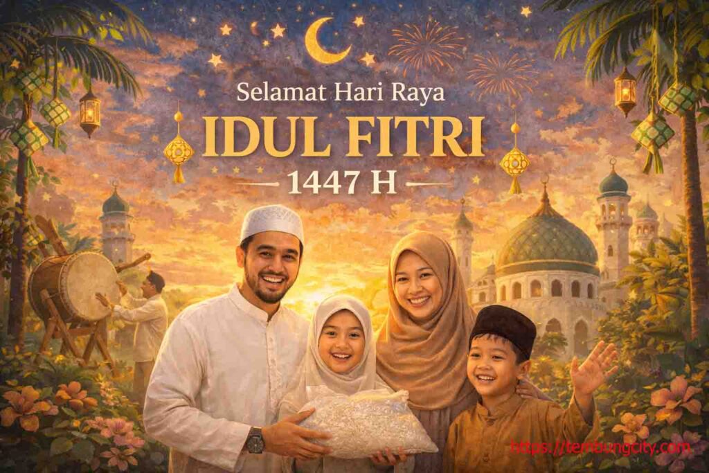 gambar lebaran idul fitri untuk tahun1447 H
