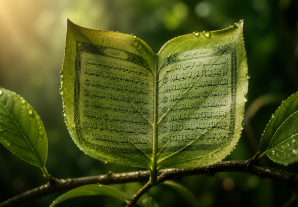 al qur'an daun