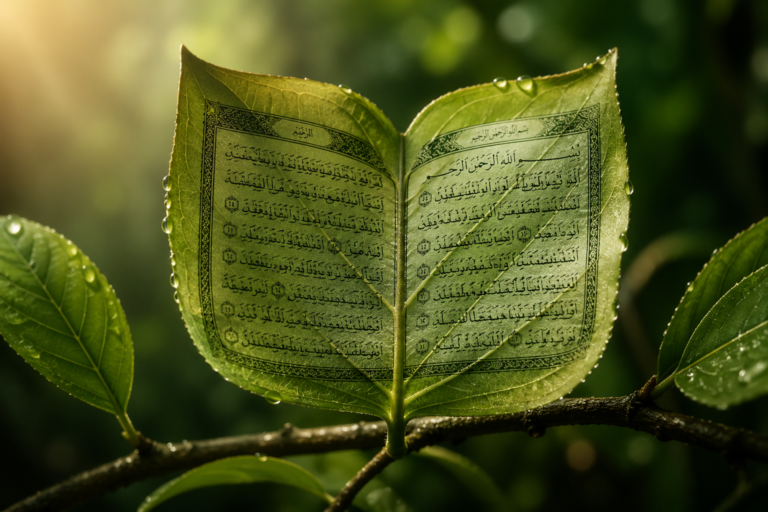 al qur'an daun