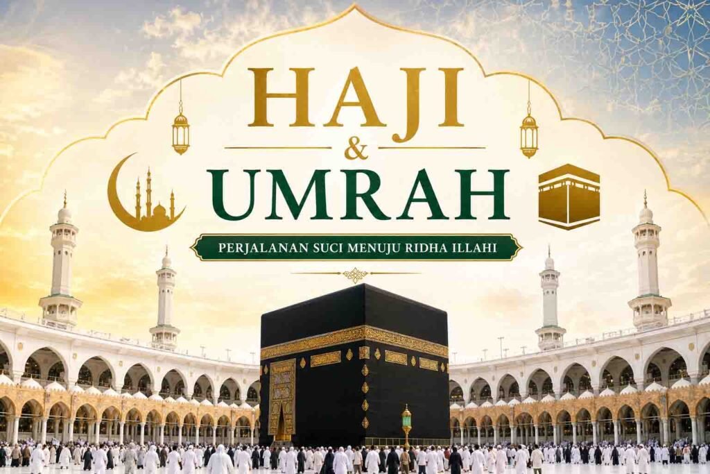 haji dan umrah merupakan perjalanan suci menuju Ridha Ilaihi